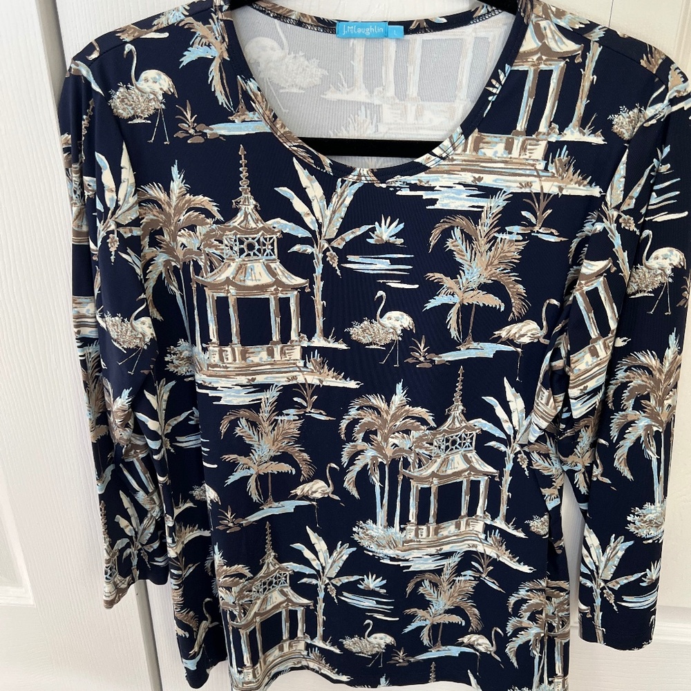 J McLaughlin Catalina Cloth Top
